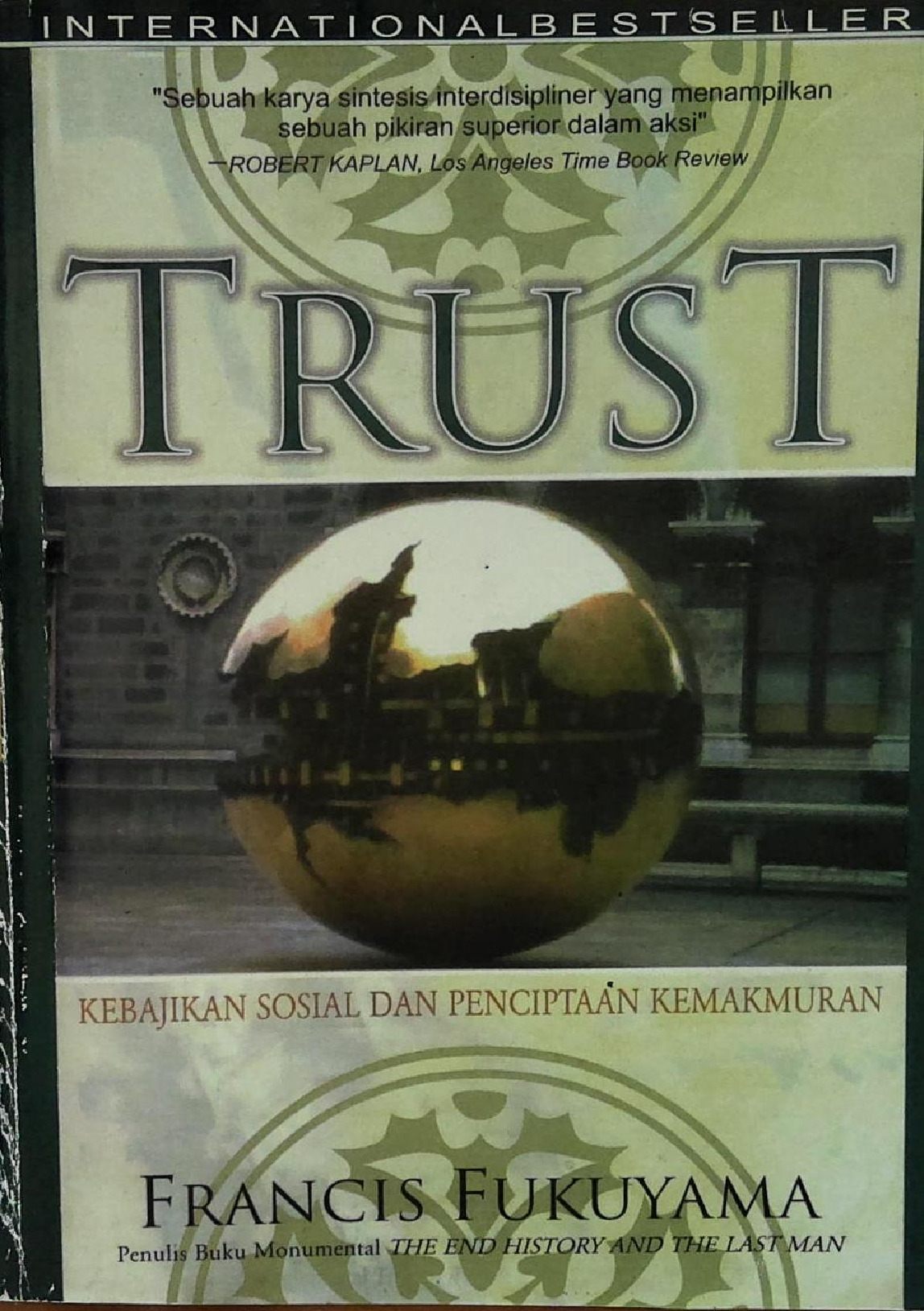 Trust Kebijakan Sosial Dan Penciptaan Kemakmuaran Cetakan Kedua